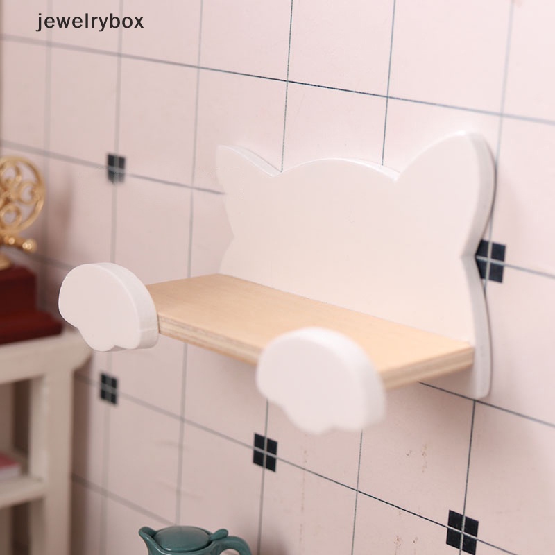 [jewelrybox] 1:12 Rumah Boneka Miniatur Rak Model DIY Aksesoris Mainan Hiasan Dinding Dekorasi Butik