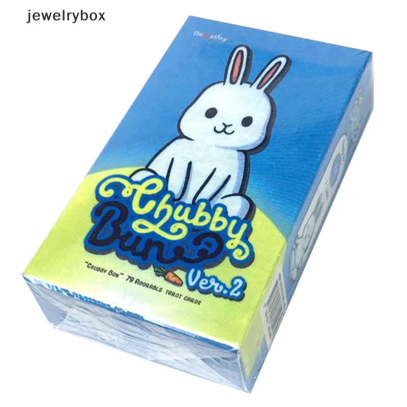 [jewelrybox] Chubby Bun Tarot Versi V2 Kartu Tarot Kelinci Rabbit Tarot Hare Deck 78kartu Butik