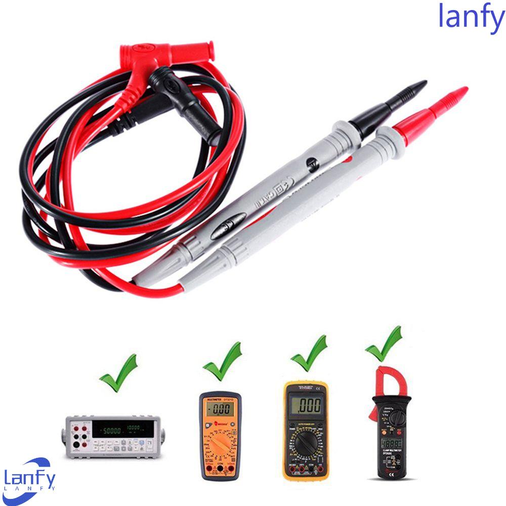 Lanfy Probe Wire Pen Kabel Universal 20A Multimeter Digital