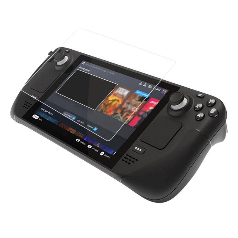 Untuk Steam Deck Blu ray Tempered Glass Screen Film Pelindung HD Anti Gores Screen Guard