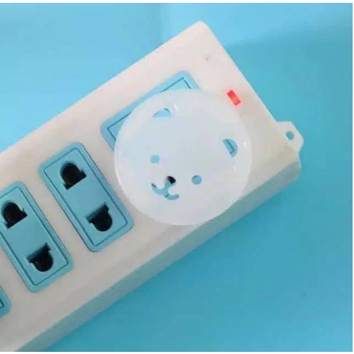 1 Pcs Pelindung Colokan Listrik Pengaman Stop Kontak Bayi Plug Protector Motif