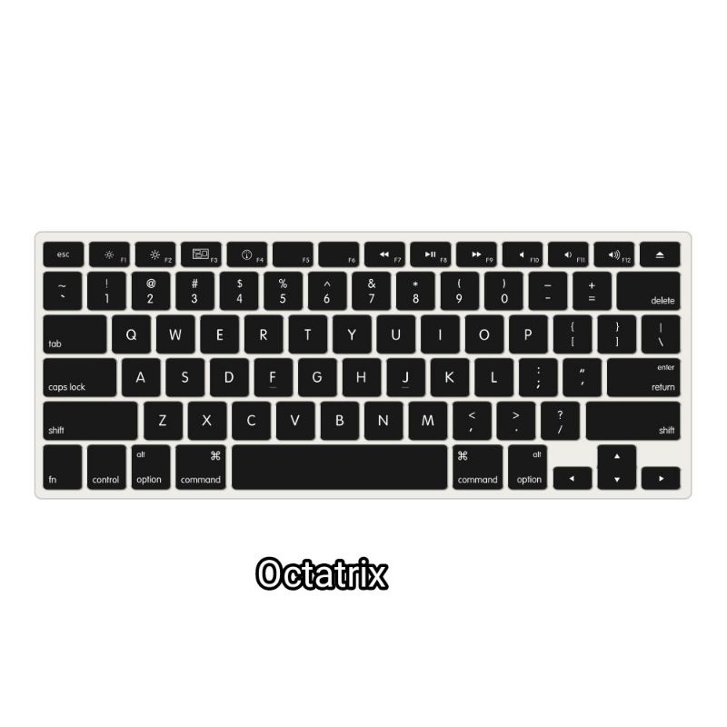 Pelindung Keyboard Macbook Silicone keyboard protector cover for Macbook Pro / Air Clear Bening