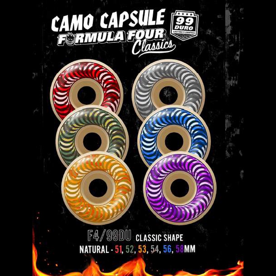 Spitfire Wheels Formula Four Classic Camo 53mm 99