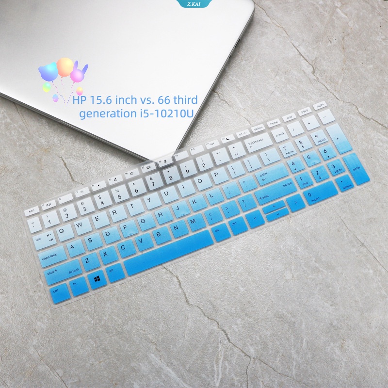 New Pelindung Keyboard Komputer Soft Case Silikon Anti Air Untuk HP 15.6 Inch Vs. 66generasi Ketiga I5-10210U Full Coverage Keyboard Film [ZK]