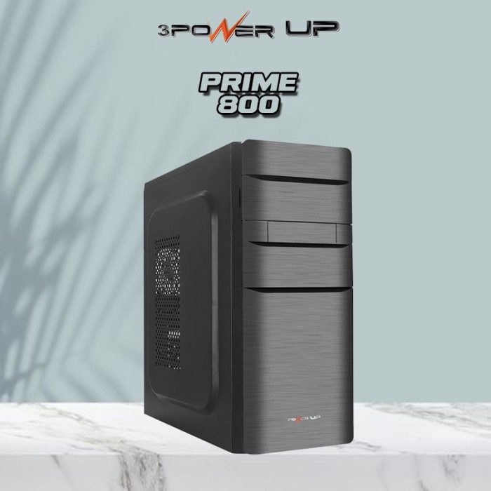 CASING 3 POWER UP PRIME SERIES 800 - With PSU NERO 225W