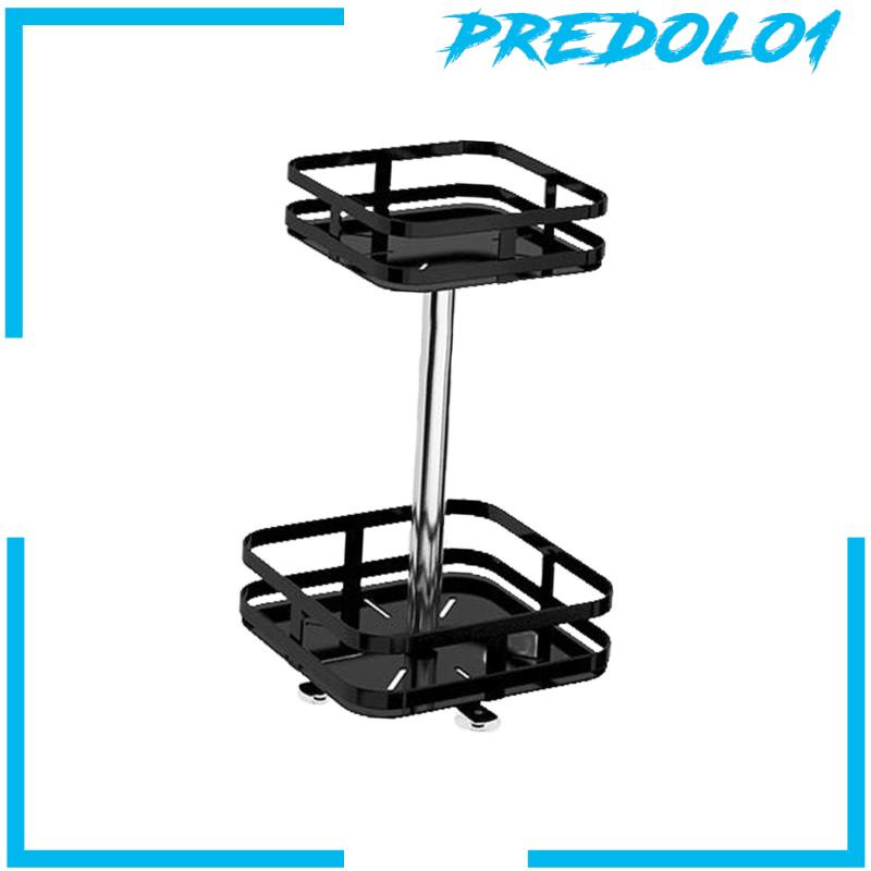[Predolo1] Organizer Bumbu Putar 360derajat Non Selip Untuk Lemari Kulkas Dapur