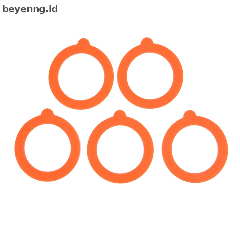 Beyen 5Pcs Gasket Toples Silikon Food Storege Jars Pengganti Kedap Udara Anti Bocor ID