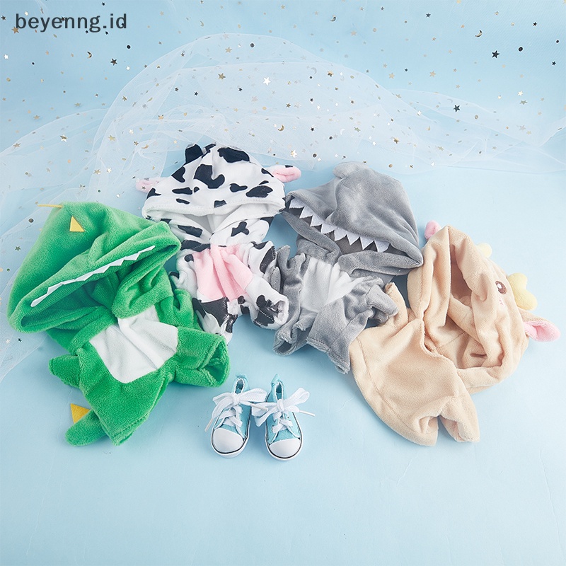 Beyen Dinosaurus Onesie Celana 20 cm Setelan Boneka Pajamas Baju Boneka Aksesoris Boneka ID