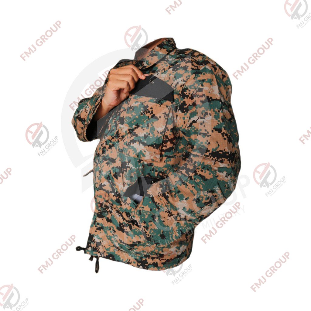 Jaket B/B Bolak-Balik Tactical / Jaket Loreng Marpat - Ripstop