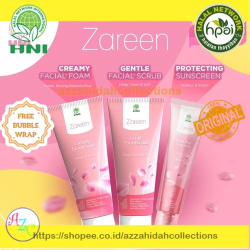 Zareen Skincare - Zareen HNI - HNI Skincare - HNI HPAI - Essense Toner - Bright Glow Serum - Facial 