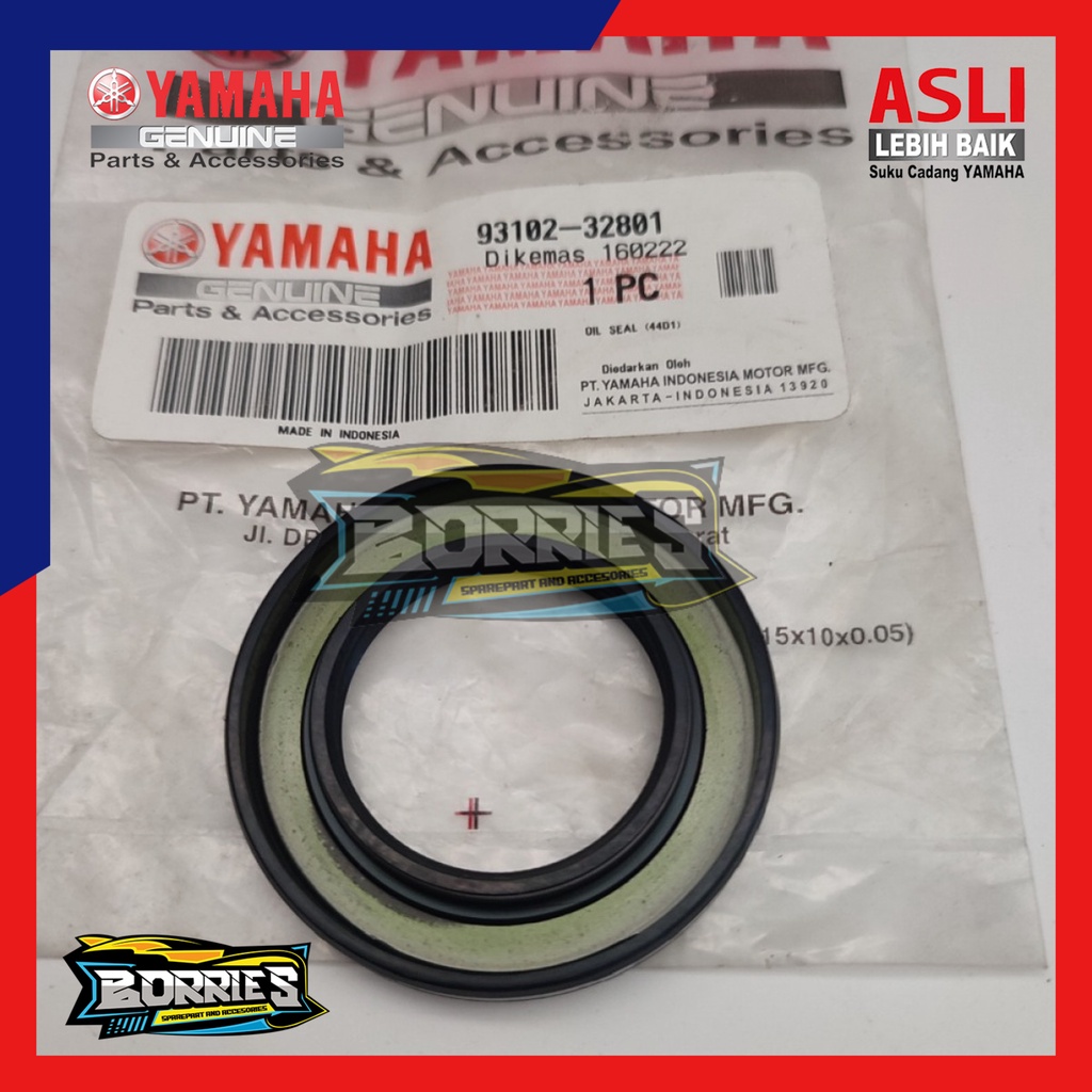 KARET SEAL AS RODA BELAKANG MIO M3 S Z SOUL GT FINO FI 125 93102-32801