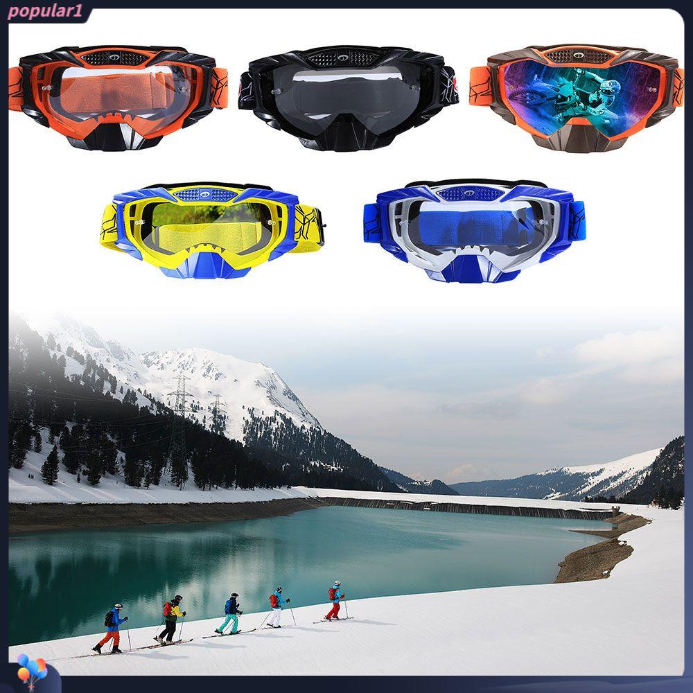 Populer Kacamata Motor Riding Accessori Motocross Ski Goggle Anti Silau Eyewear Sunglasses Kacamata Helm
