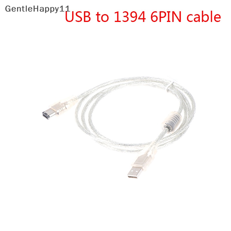 Gentlehappy 1x Firewire Ieee1394Kabel Konvertor Adapter Male To USB 2.0 Male Kabel id