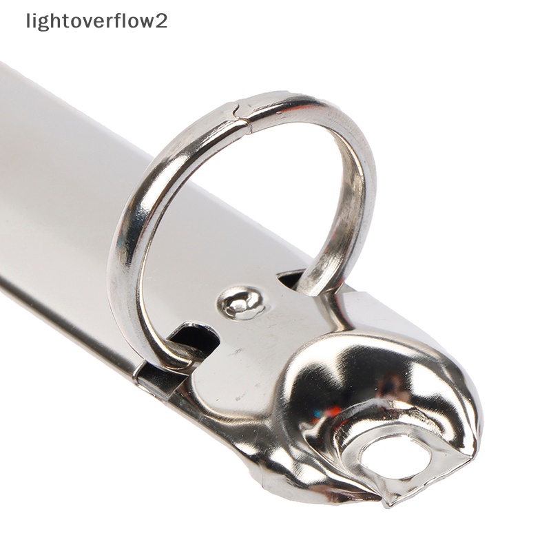 [lightoverflow2] Klip Jilid Spiral Binder Metal 2 Lubang Untuk Scrapbook Album Notebook [ID]