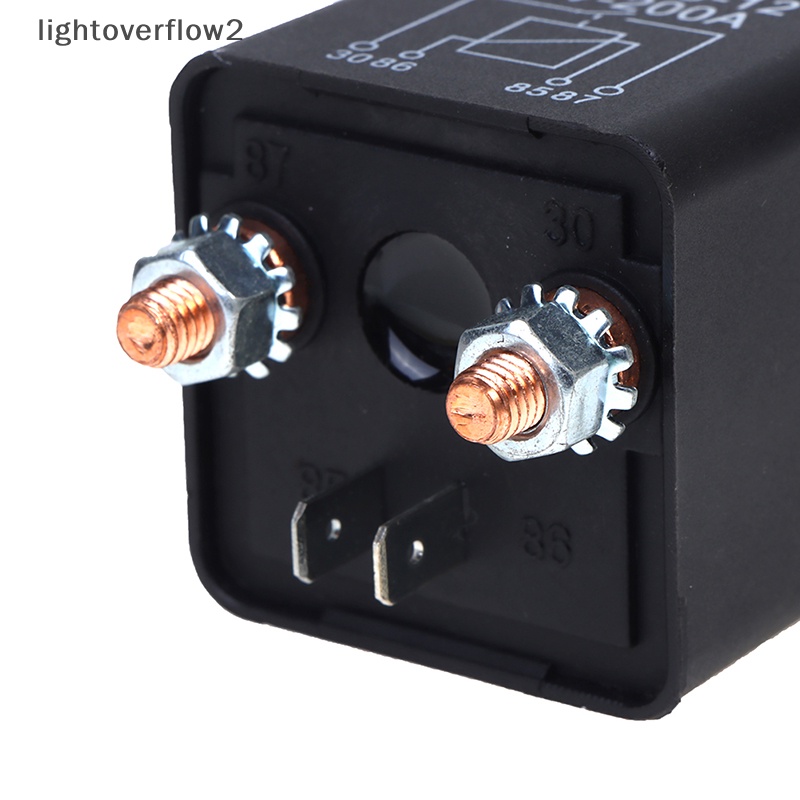 [lightoverflow2] Starg Relay 200A 100A 12V/24V Power Otomotif Heavy Current Start Relay [ID]