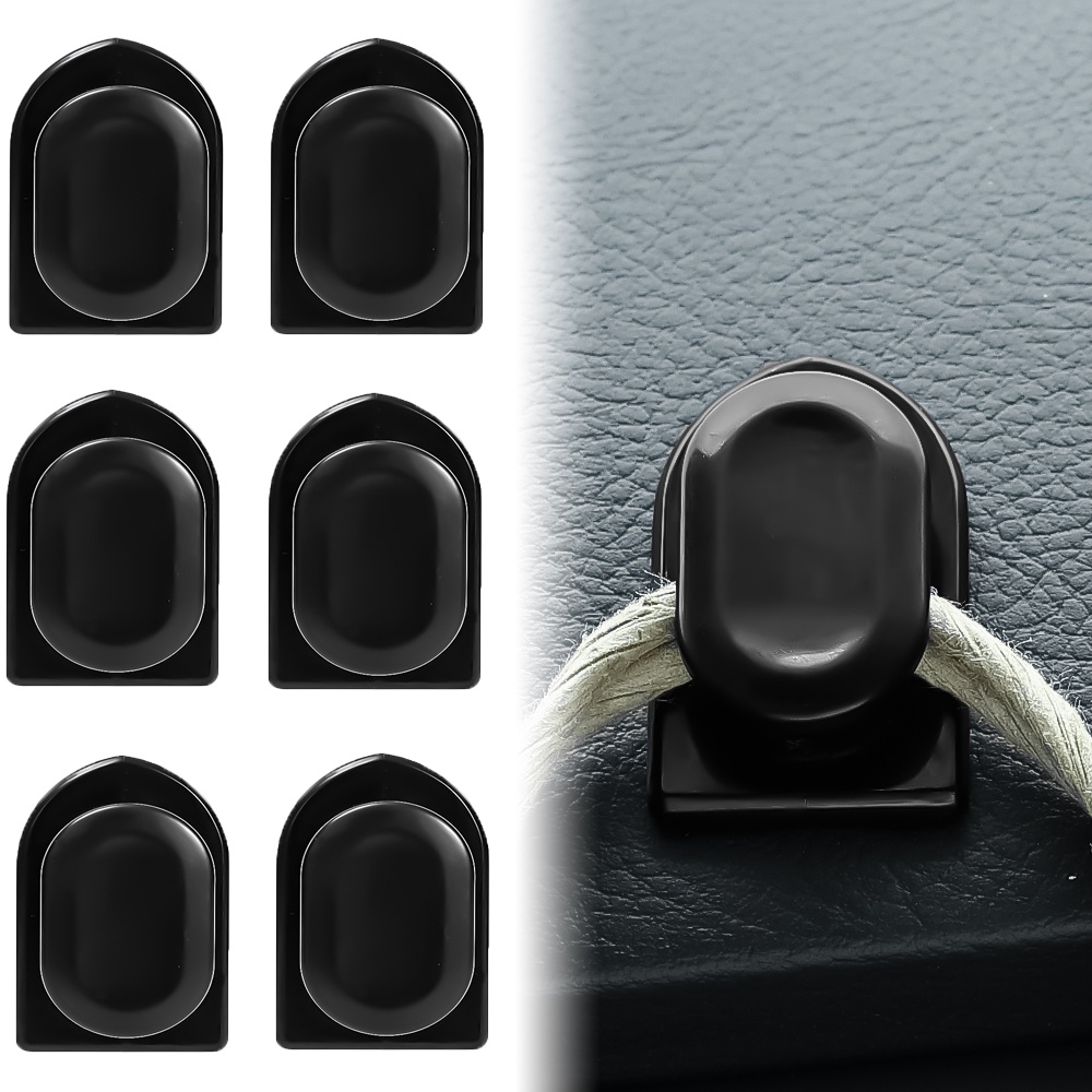 Klip Pengatur Dasbord Mobil DIY Penyimpanan Rumah Multifungsi Gantungan Dinding Kait Mini Penyimpanan Kait Universal Dipasang Mobil Kait Perekat Tak Terlihat