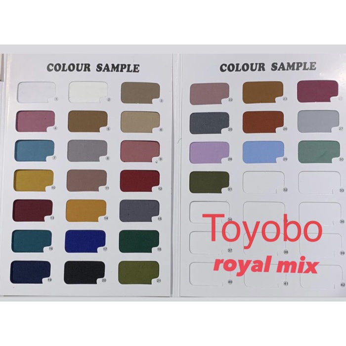 KAIN TOYOBO ROYAL MIX PER ROLL