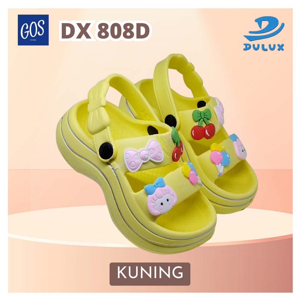 gos DULUX 808ED sandal anak perempuan tali belakang fuji murah berkualitas anti air tahan lama ringan