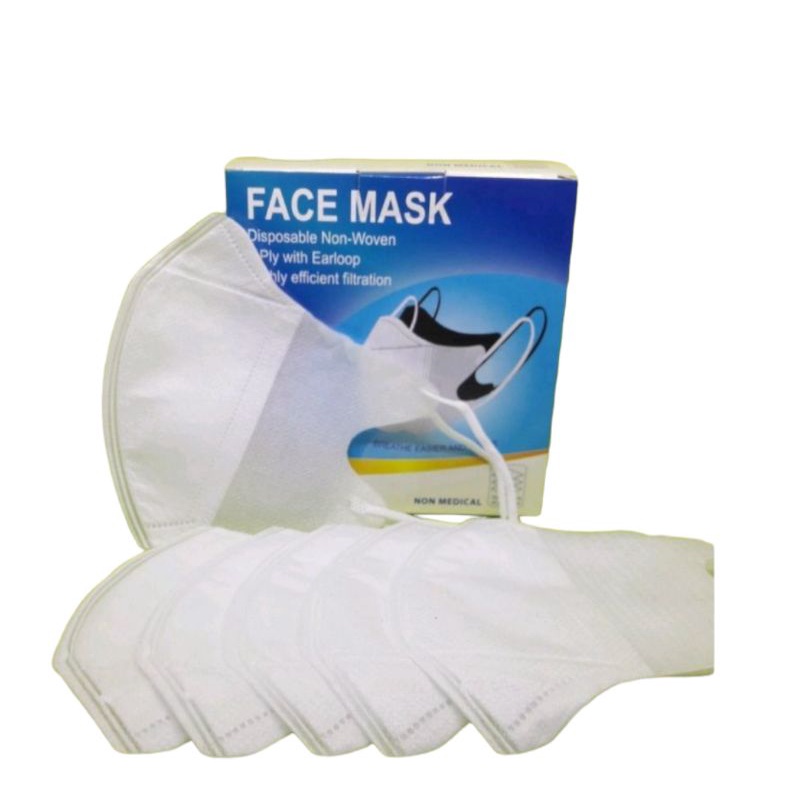 50PCS-MASKER DUCKBILL IMPORT/face mask/masker Udara