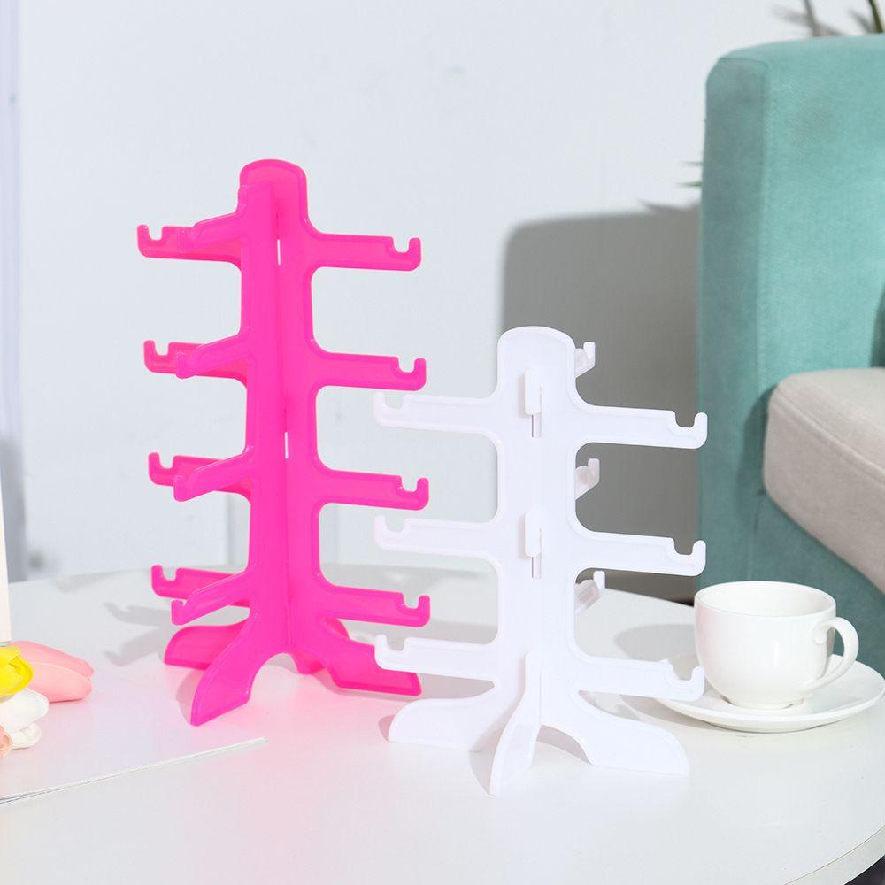 LILY Eyeglasses Display Stand Colorful Home Organizer Penyimpanan Kacamata Plastik