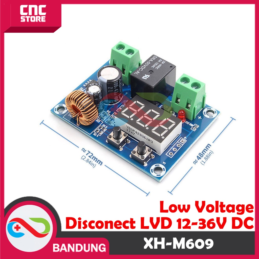 XH-M609 XH M609 LOW VOLTAGE DISCONNECT LVD 12-36V DC XHM609 DISCHARGE