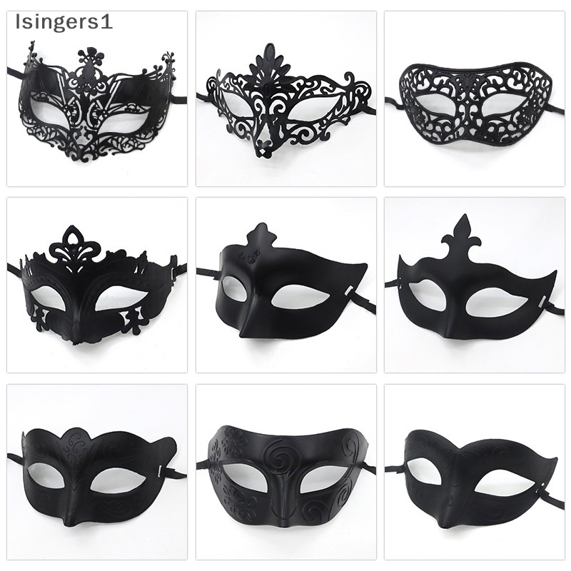 [lsingers1] 1pc Topeng Masquerade Topeng Pesta Kostum Halloween Wanita Pria Fancy Dress Butik