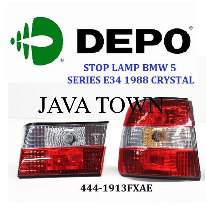 Diskon LAMPU STOP LAMP BMW 5 SERIES E34 1988 CRYSTAL KIRI KANAN SET DEPO KML290