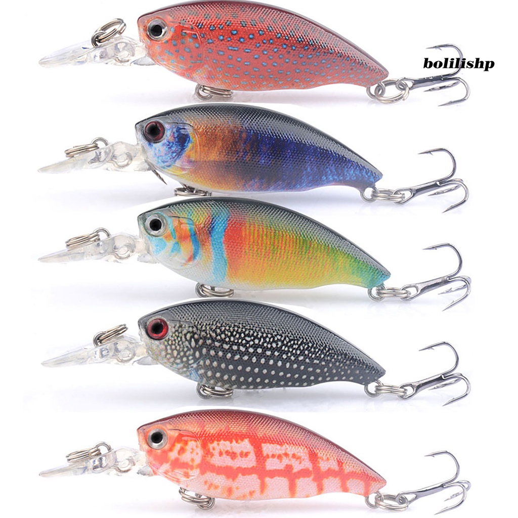 Bo-6.5cm/5.5g Umpan Pancing UV Dicetak Simulasi 3D Fisheye Wobbler Kait Tajam Mencegah Pelarian Universal Air Tawar Laut Memancing Buatan Bass Keras Umpan Perlengkapan Memancing