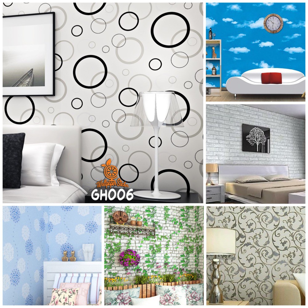 Wallpaper Sticker ORANGE GH 001-022