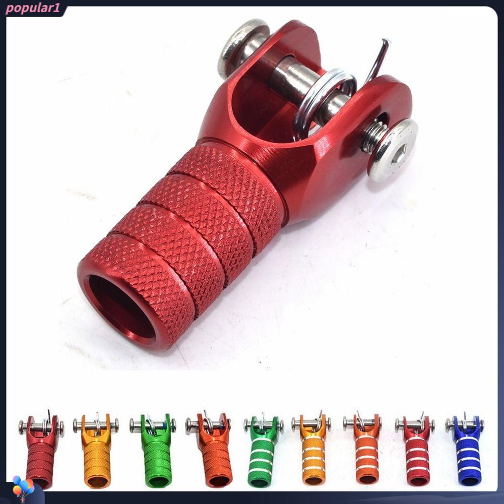 Populer Shift Lever Head 53mm Motor Sepeda Motor Cross-Country Non-Slip Dengan Per Spiral