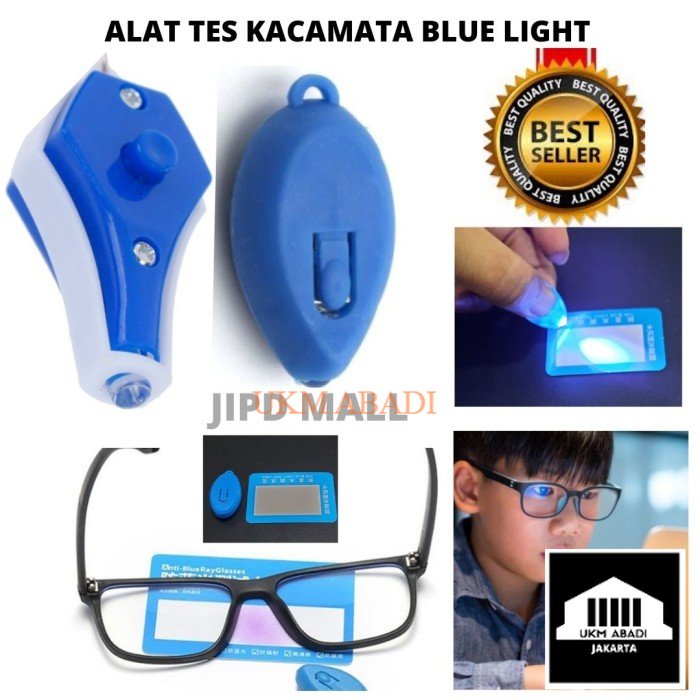 Senter Alat Tes Kacamata Blue Ray Light Uang 1 Set 118117