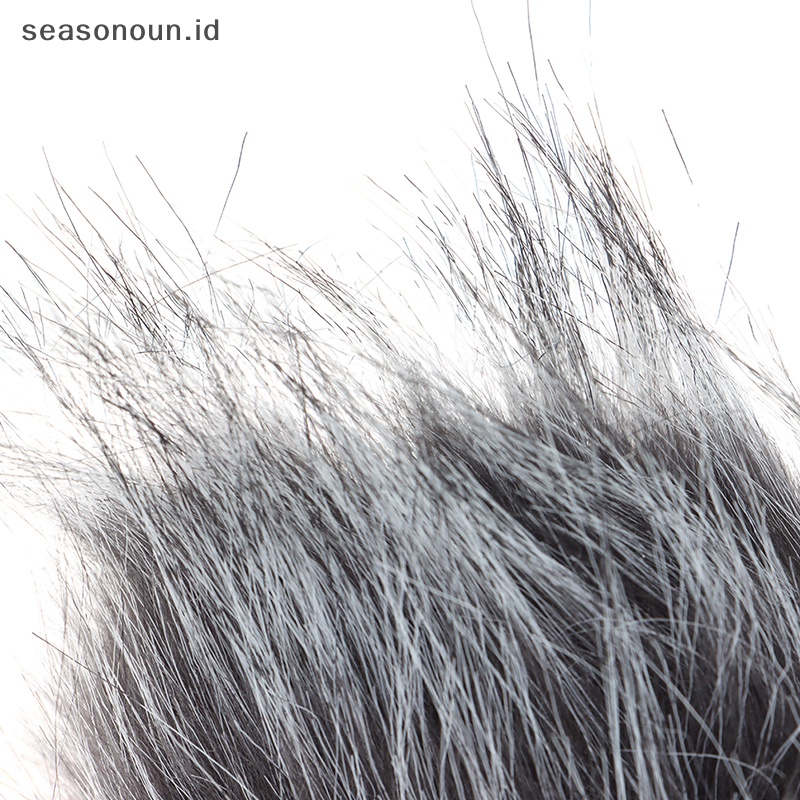 Seasonoun Furry Windscreen Muff Cover Busa Mikrofon Penutup Tahan Angin Untuk Zoom H1 H1N.