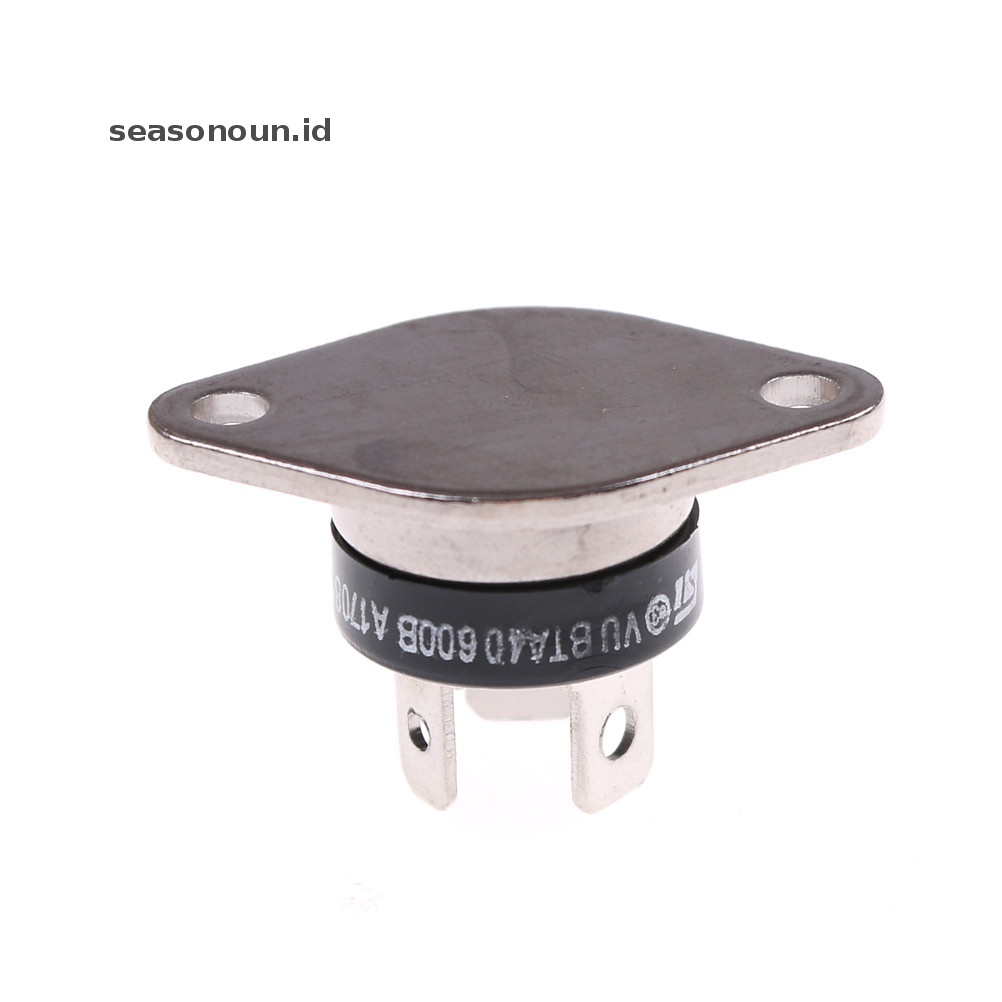 Seasonoun 1Pcs BTA40-600B BTA40 600V RD91 BTA40-600 600V 40A triac.
