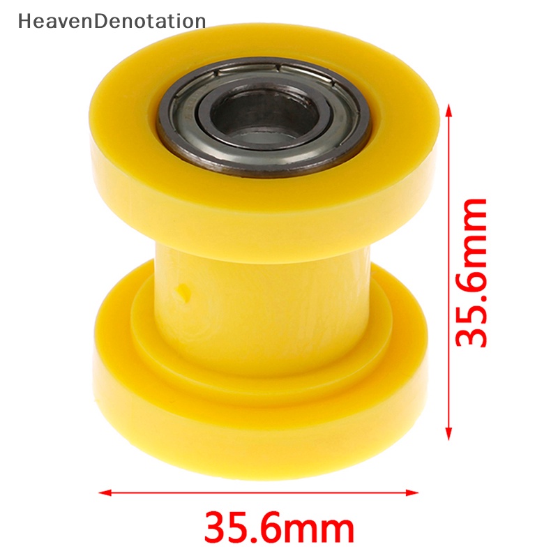 [HeavenDenotation] 10mm Rantai Roller Slider Tensioner Adjuster Pulley Wheel Guide Pit Motor Trail  Hdv