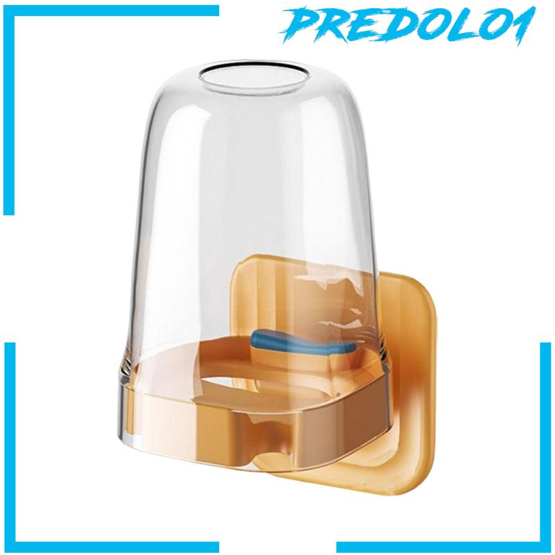 [Predolo1] Stand Holder Odol Dan Sikat Gigi Dengan Gelas Pembilas/Penutup Untuk Asrama Rumah