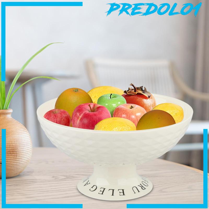[Predolo1] Piring Buah Mangkuk Penyimpanan Buah Modern Untuk Rumah Dapur Meja Restoran
