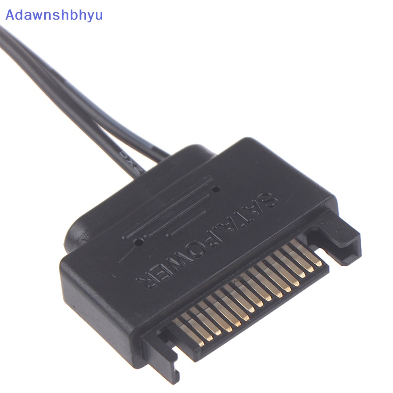 Adhyu 1Pc SATA Male to DC 5.5 * 2.1mm 12V power supply Kabel SATA Ke DC 20cm ID