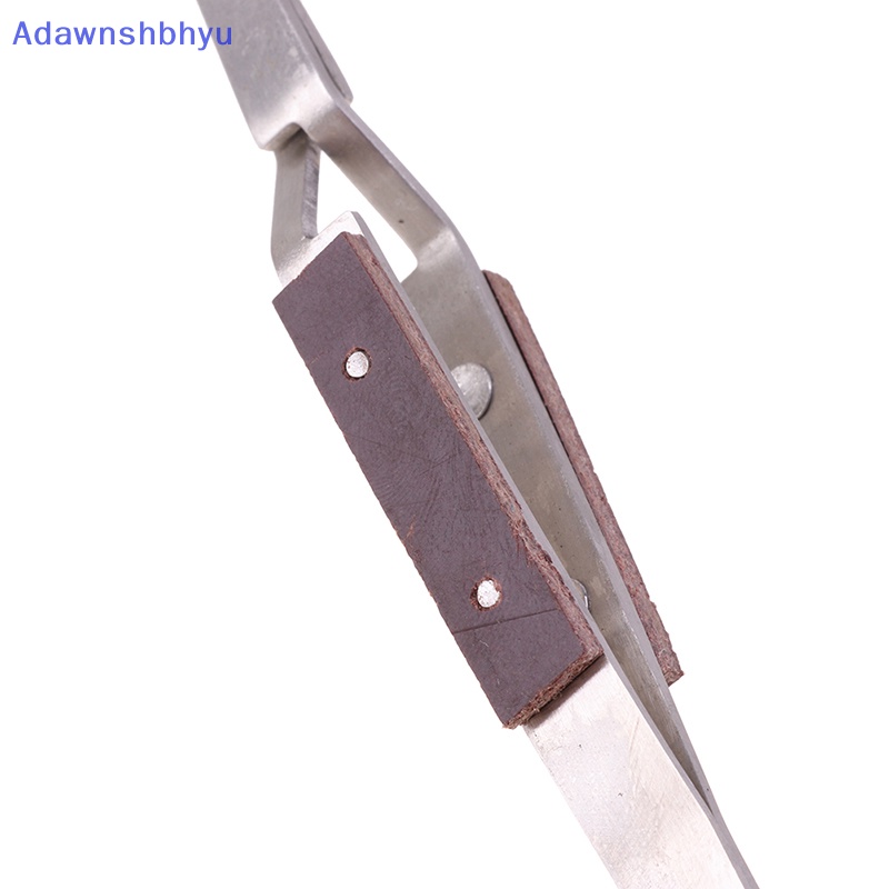 Adhyu Jewelry Solder Pinset Lurus Ujung Lengkung Selflock Welding Tweezer Tool ID