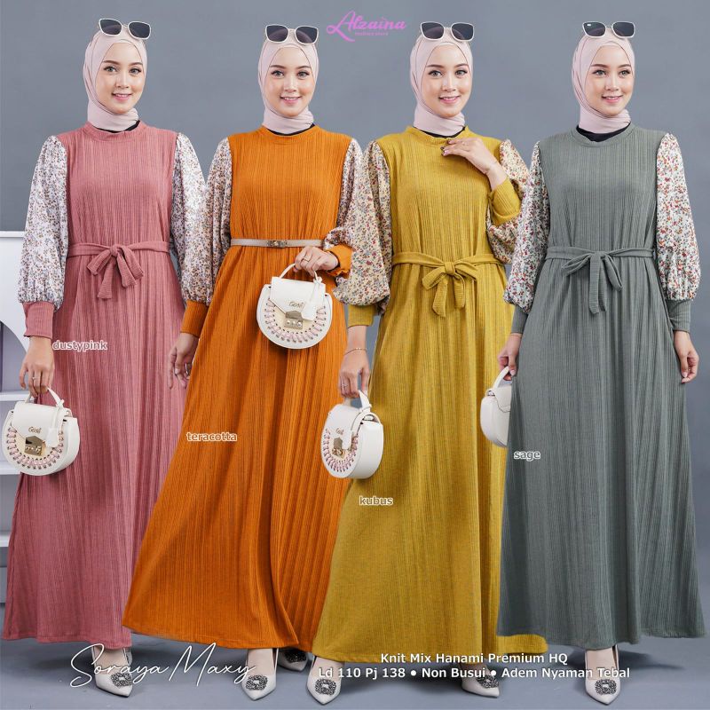 SORAYA Maxy ORI ALZAINA | Ld 110, Premium Knit mix Hanami Import