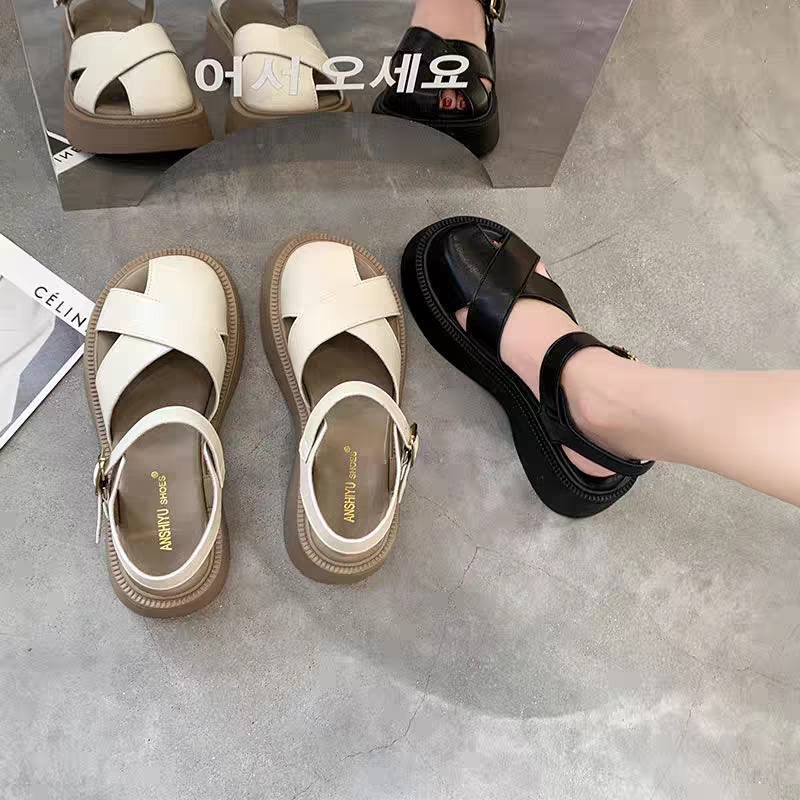 COD POS 567 Sandal Gunung Wedges Wanita Fashion New Model