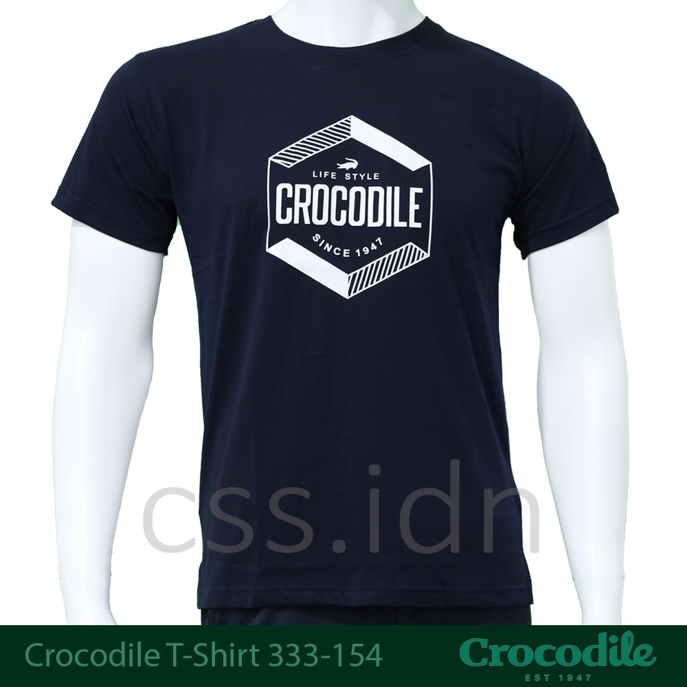 Kaos Oblong Motif Crocodile 333-154