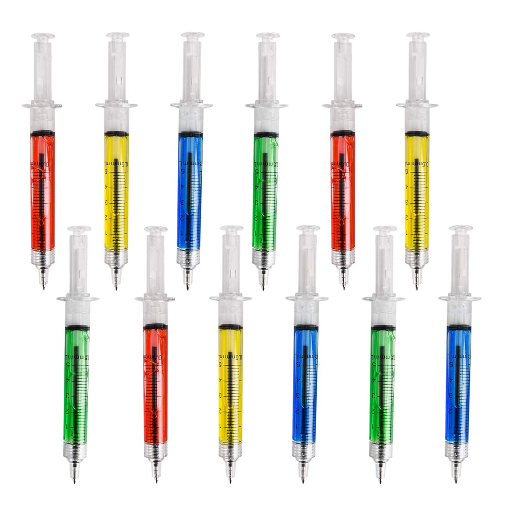 INFY - Pulpen Jarum Suntik Lucu Korean Syringe Ballpoint Pen Souvenir S074