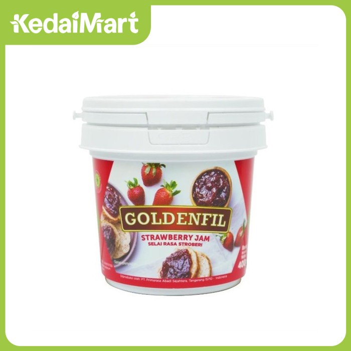 

COD Goldenfil Strawberry Jam 400 Gram