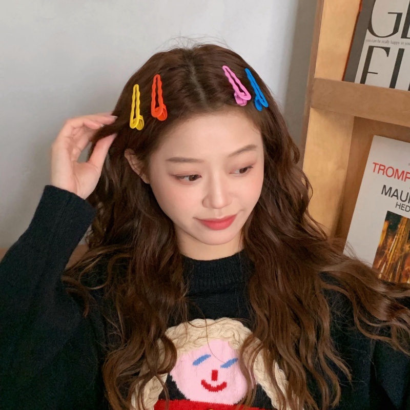 Women Korean INS Style Hair Clip/Gadis Jepit Rambut Lucu Warna-Warni/Ladies Simple Hair Pin/Jepit BB Anak/Holder Ponytail Anak Perempuan/Aksesoris Rambut Elegan