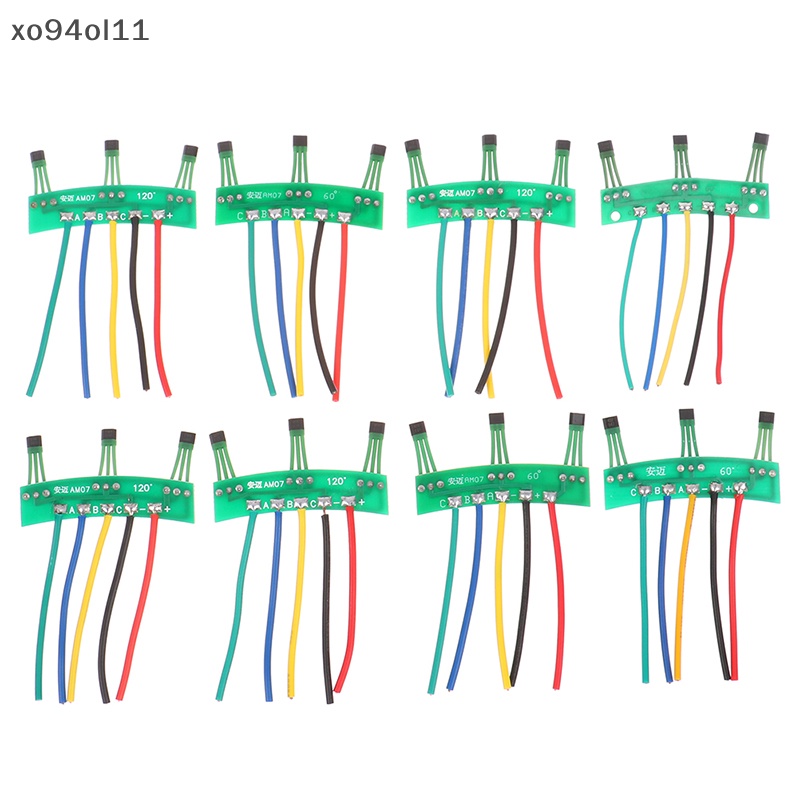 Xo 1Pc Sensor Aula Motor Brushless Daya Tinggi Dengan Plat Dan Kawat 3144 413 41F 43F Electric Motor Hall PCB Komponen Kendaraan Listrik Roda Dua Brushless Motor Hall Board OL