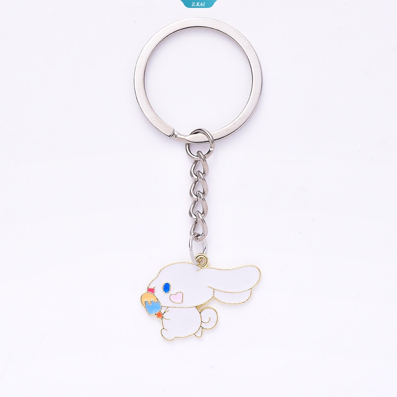 Kreatif Sanrio Seri Hewan Gantungan Kunci Akrilik Cinnamoroll Keychain Tas Liontin Aksesoris Mainan Anak Hadiah [ZK]