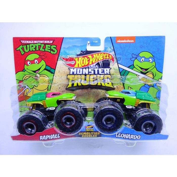 Hot Wheels Monster Trucks Versus Series BEBAS PILIS isi 2 mobil