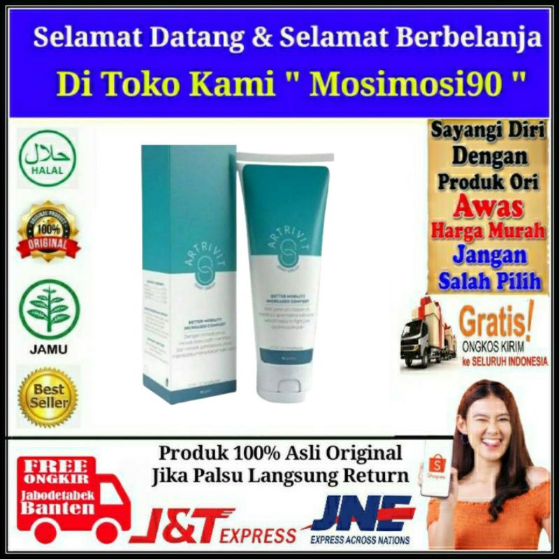 ARTRIVIT ASLI ORIGINAL OBAT ANTI SENDI CREAM ARTRIVIT ANTI SENDI AMPUH NYATA KHASIATNYA TOPCER