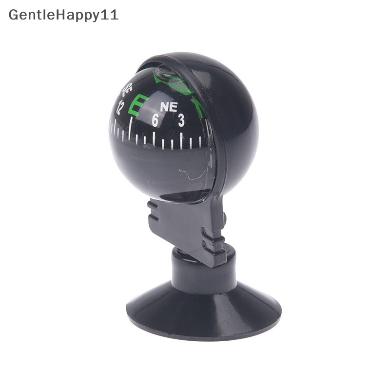 Gentlehappy pocket ball dashboard dash mount Kompas Navigasi Mobil Perahu Truk Hisap Hitam id