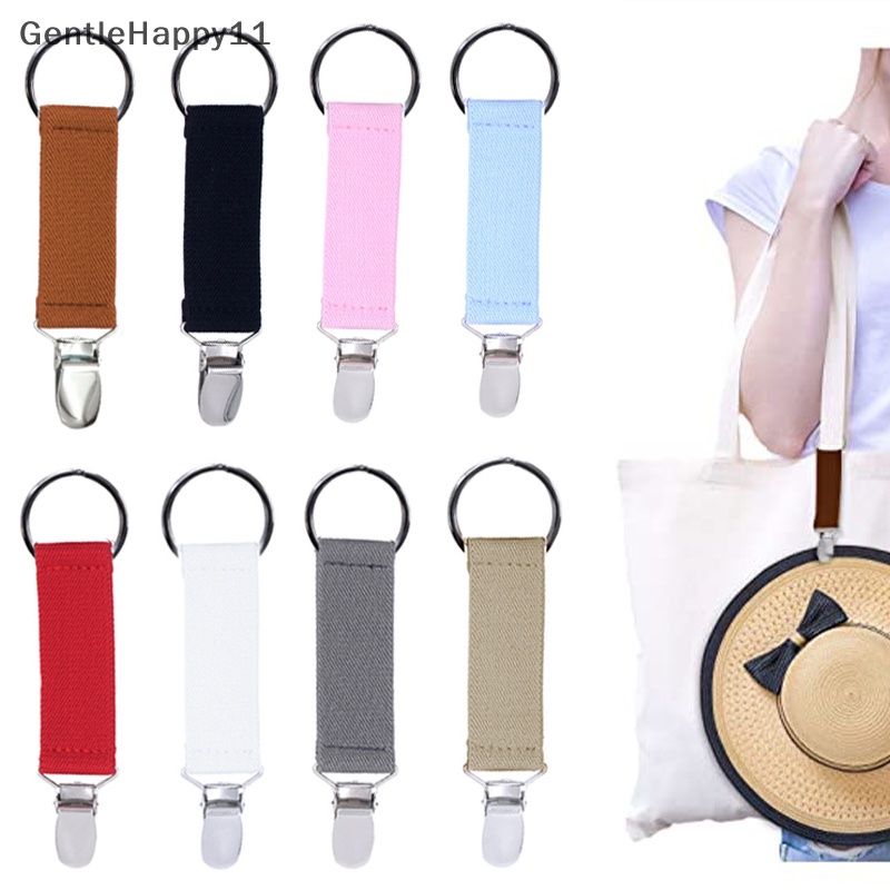 Gentlehappy 2pcs Elastis Topi Klip on Bag Hat Holder Untuk Travel Hat Keeper Clip Topi Klip id